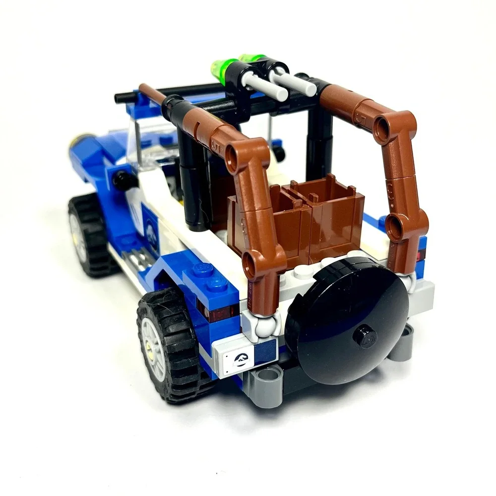 LEGO Jurassic World 4x4 Jeep Truck Vehicle with ACU Trooper Minifigure 75916
